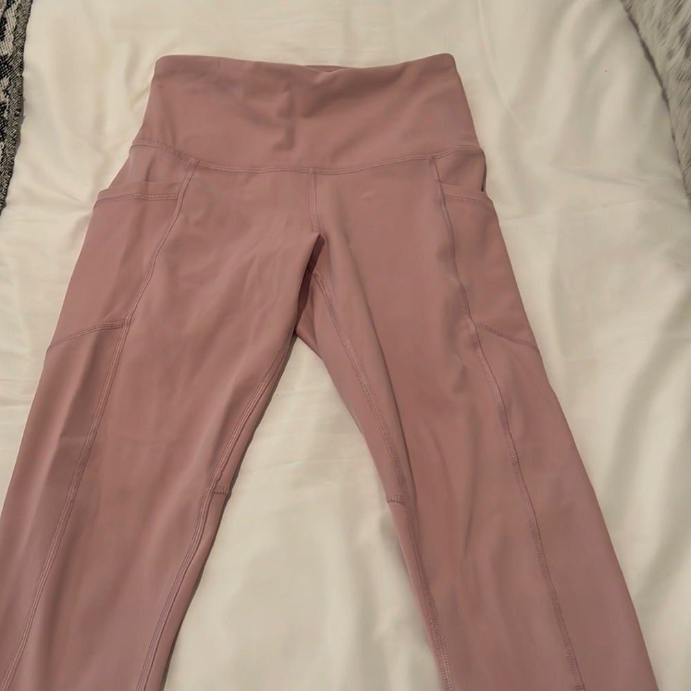 Pink leggings